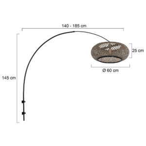 steinhauer-wandlamp-sparkledlight-zwart-bamboemetaal-e27-4405zw-7