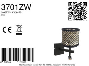 steinhauer-wandlamp-stang-zwart-bamboemetaal-bedlampje-led_e27-3701zw-8a
