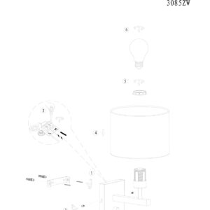 steinhauer-wandlamp-stang-zwart-grasmetaal-bedlampje-e27-3710zw-9