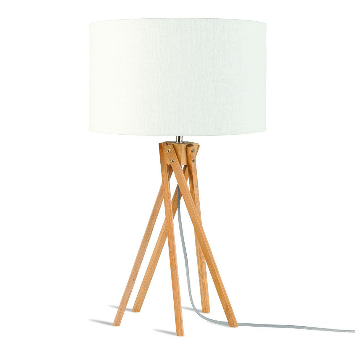 good&mojo-tafellamp-kilimanjaro-wit-bamboelinnen-ø32cm-e27-kilimanjaro/t/3220/w-0