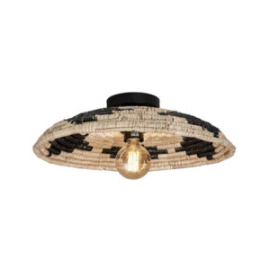 good&mojo-plafonniere-andros-naturel/zwart-zeegras-ø45cm-e27-andc031bw-0