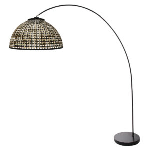 boogvloerlampmetzwartevoetenbamboelampenkapmexlitesolva-1