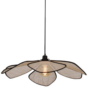 hanglamp-naturel-lumaflora-metaaltextiel-ø80cm-e27-4368cr-annelighting-1