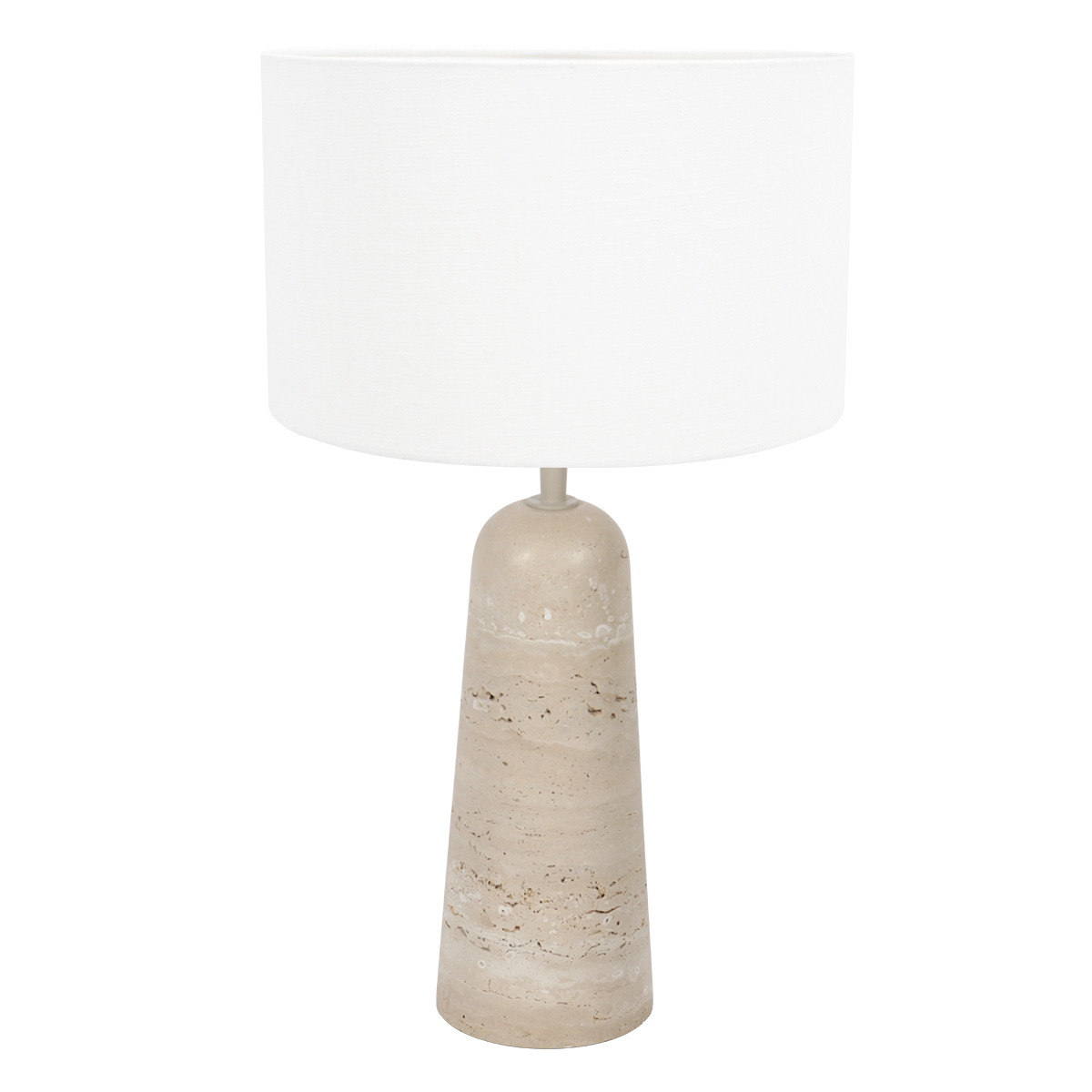 annelighting-tafellamp-travino-crèmewit-steentextiel-ø30cm-e27-4549cr-1