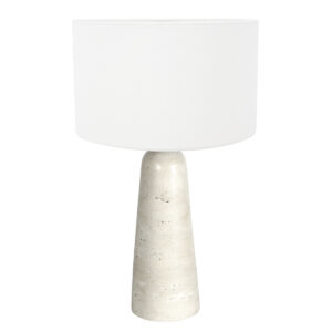 annelighting-tafellamp-travino-crèmewit-steentextiel-ø30cm-e27-4553cr-0