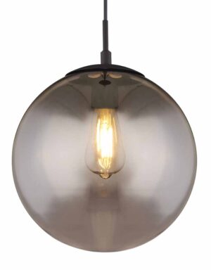 hanglamp-zwart-blama-glassmokeglas-ø30cm-e27-15830h1-globo-1