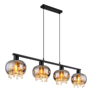 hanglamp-zwart-corry-glassmokeglas-groteeettafellamp-led_e27-15839-4h-globo-1