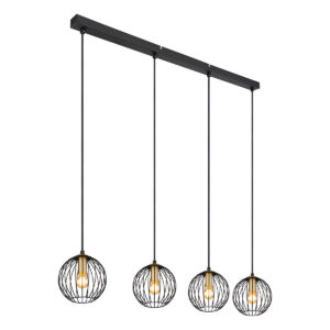 hanglamp-zwart-eusebius-metaal-groteeettafellamp-e14-15589-4h-globo-1