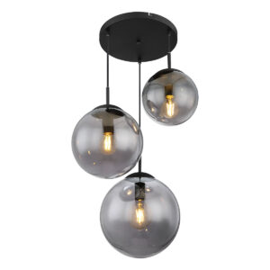hanglamp-zwart-joel-glassmokeglas-ø52cm-e27-1581-3s-globo-1