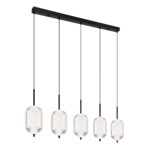 hanglamp-zwart-kurius-glas-groteeettafellamp-led-16043-5h-globo-1