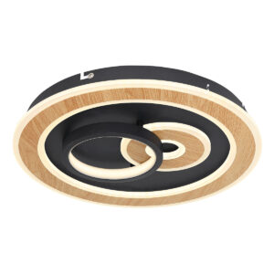 plafonniere-zwart-chessy-metaal-ø40cm-led-48551-40sh-globo-1