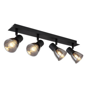 spot-zwart-claude-glasmetaalsmokeglas-kleurglas-lamp-e14-54307-4-globo-1