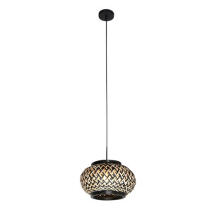 hanglamp-naturelzwart-haloswap-bamboemetaal-ø23cm-e27-4538zw-steinhauer-1