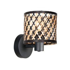 mexlite-spot-bambus-naturelzwart-bamboemetaal-bedlampje-e14-4487zw-0