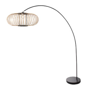 vloerlamp-naturelzwart-solva-bamboemetaal-booglamp-e27-4468zw-mexlite-1