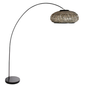 vloerlamp-zwart-solva-bamboemetaal-booglamp-e27-4232zw-mexlite-1