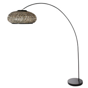 vloerlamp-zwart-solva-bamboemetaal-booglamp-e27-4232zw-mexlite-1