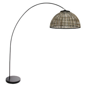 vloerlamp-zwart-solva-bamboemetaal-booglamp-e27-4467zw-mexlite-1