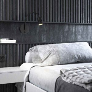 wandlamp-zwart-upround-kunststofmetaal-bedlampje-gu10-3517zw-mexlite-1