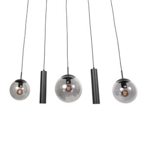 hanglamp-zwart-bollique-metaalglas-designlamp-e27_gu10-4847zw-steinhauer-1