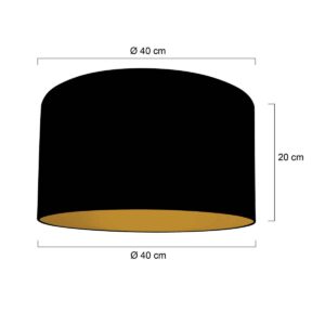 kap-zwart-lampenkappen-textiel-ø40cm-e27-k1068ss-steinhauer-1