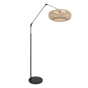 steinhauer-vloerlamp-prestigechic-naturelzwart-bamboemetaal-booglamp-e27-4566zw-1