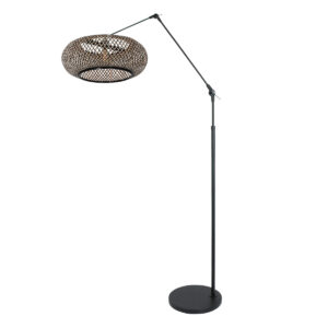 steinhauer-vloerlamp-prestigechic-zwart-bamboemetaal-booglamp-e27-4567zw-1