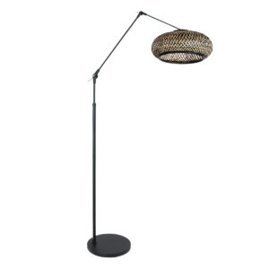 steinhauer-vloerlamp-prestigechic-zwart-bamboemetaal-booglamp-e27-4569zw-1