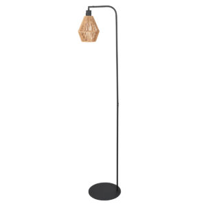 vloerlamp-zwart-stang-metaaltouw-ø25cm-e27-4788zw-steinhauer-1