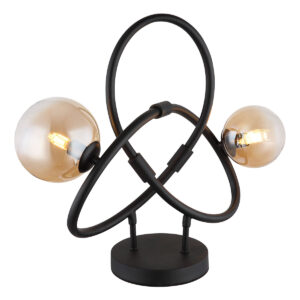 tafellamp-messingzwart-tuberius-glasmetaal-designlamp-g9-56141-2t-globo-1