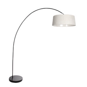 mexlite-vloerlamp-solva-zwart-metaaltextiel-booglamp-e27-4627zw-0