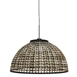 hanglamp-naturelzwart-sparkledlight-bamboemetaal-ø60cm-e27-4477zw-steinhauer-1