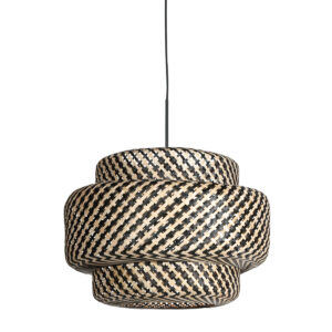 hanglamp-naturelzwart-sparkledlight-bamboemetaal-ø53cm-e27-4478zw-steinhauer-1