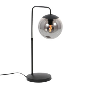 tafellamp-zwart-bollique-glasmetaal-bureaulamp-e14-4610zw-steinhauer-1