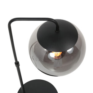 tafellamp-zwart-bollique-glasmetaal-bureaulamp-e14-4610zw-steinhauer-1