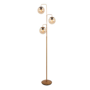 vloerlamp-brons-bollique-glasmetaal-ø40cm-e14-4611br-steinhauer-1