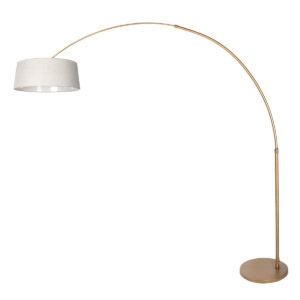 steinhauer-vloerlamp-sparkledlight-bronscrème-metaaltextiel-booglamp-e27-4670br-1
