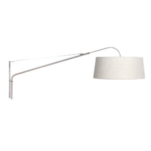steinhauer-wandlamp-elegantclassy-staal-metaaltextiel-leeslamp-e27-4620st-0