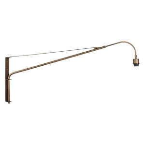 wandlamp-brons-elegantclassy-elektronicametaal-lossearmatuur-e27-2574br-steinhauer-1