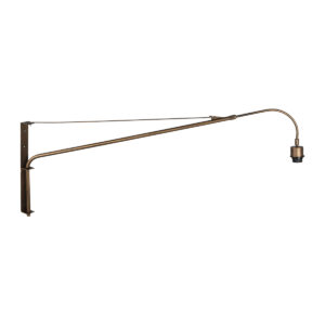 wandlamp-brons-elegantclassy-elektronicametaal-lossearmatuur-e27-2574br-steinhauer-1