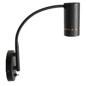 wandlamp-zwart-downlume-metaal-bedlampje-gu10-4857zw-steinhauer-1
