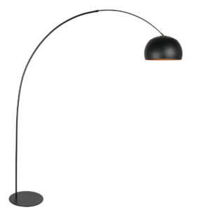 vloerlamp-zwart-curve-metaal-booglamp-e27-4912zw-annelighting-1