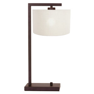 tafellamp-bruin-stang-linnenmetaal-nachtkastlamp-e27-4885ca-steinhauer-1