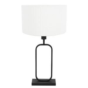 tafellamp-zwart-stang-linnenmetaal-nachtkastlamp-e27-4809zw-steinhauer-1