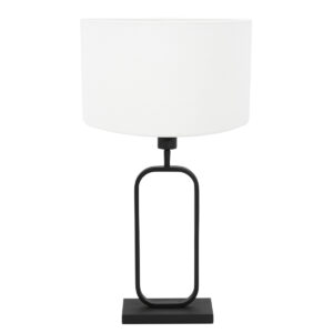 tafellamp-zwart-stang-linnenmetaal-nachtkastlamp-e27-4809zw-steinhauer-1