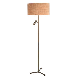 vloerlamp-brons-stang-metaaltextiel-ø40cm-led_e27-4841br-steinhauer-1