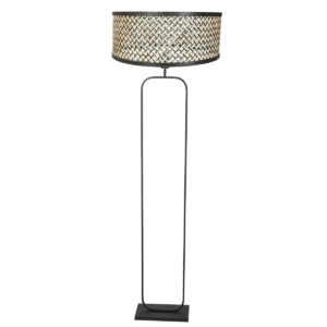 vloerlamp-zwart-stang-bamboemetaal-schemerlamp-e27-4818zw-steinhauer-1