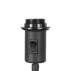 vloerlamp-zwart-stang-linnenmetaal-schemerlamp-e27-4823zw-steinhauer-1