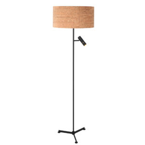 vloerlamp-zwart-stang-metaaltextiel-ø40cm-led_e27-4833zw-steinhauer-1