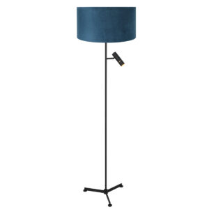 vloerlamp-zwart-stang-metaaltextiel-ø40cm-led_e27-4839zw-steinhauer-1